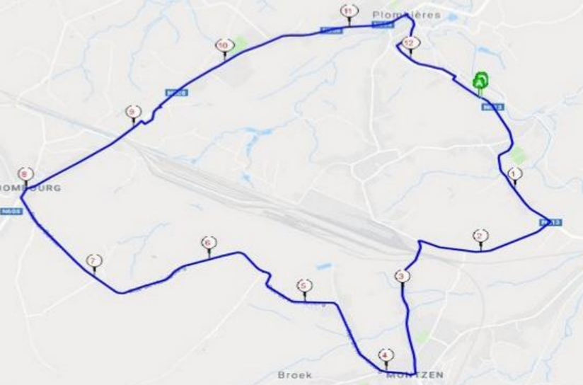 Le parcours du circuit local