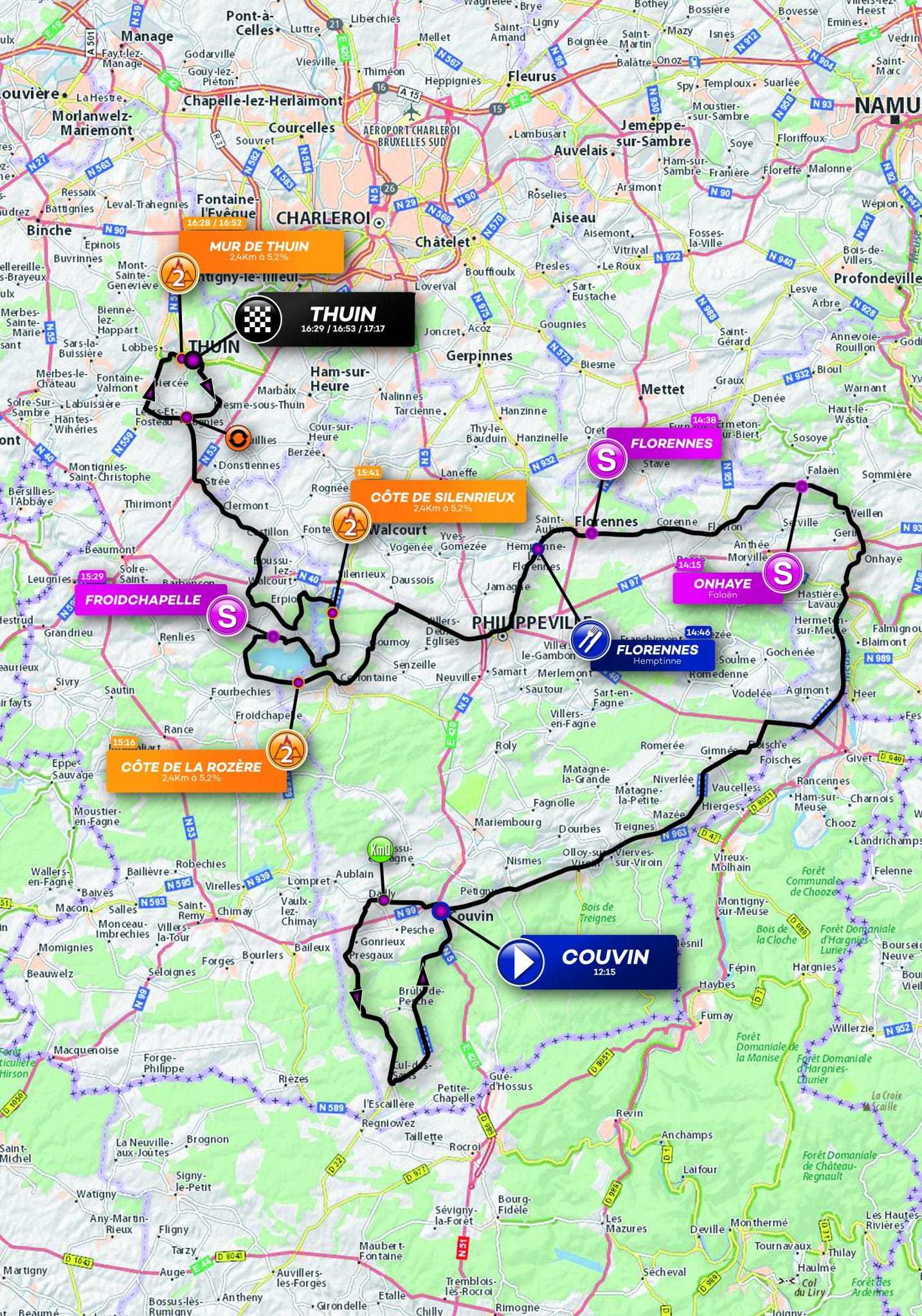 Tour De Wallonie 2019 Tous Les Details Des Etapes Actualite Directvelo